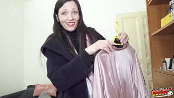 GERMAN SCOUT First Time small Cougar Rina Helena Pick Casting