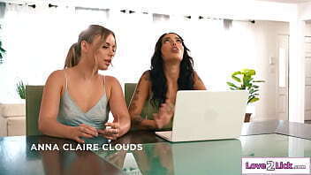 Latina sucks roommates perky pussy licked