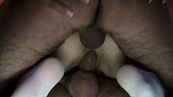 FOURSOME ORGY WITH PORN