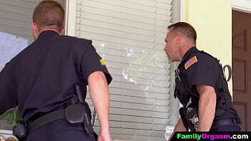FamilyOrgasm Cops Step Fathers Discovered their Bisexual Stepdaughters