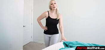 PervyMother Perfect Step Melts Stepson'_s Morning Boner