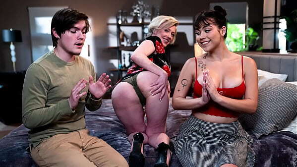 Williams Teaches Stepson Tyler Lilith Virginity-Saving Threesome!