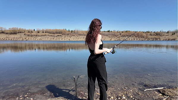 Step Daughter learning fish