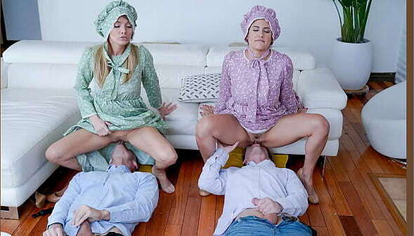 Milfs Make Plan Show Their Stepsons Good Time with Momswitch