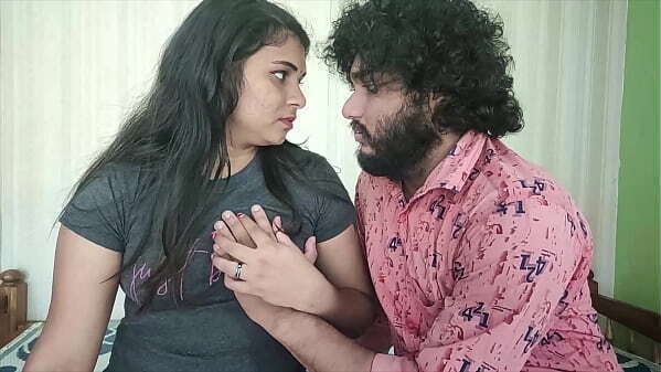 Desi Couple Enjoy Sweet Romance Gentle Kisses