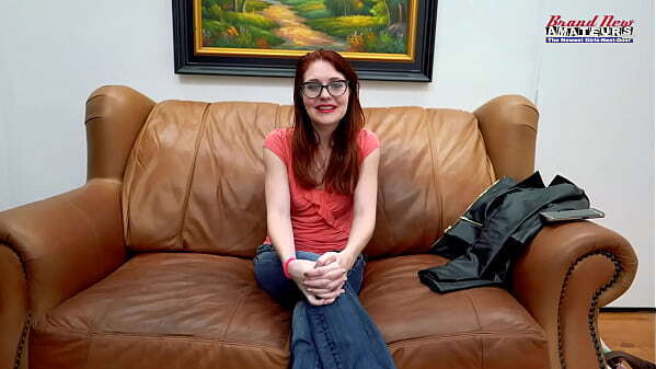 Horny Nerdy Ginger Dezi Gets Finger Fucked Deepthroats Hard Cock!