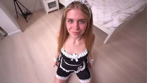 Cute blonde sexy lingerie hot! Amateur Couple