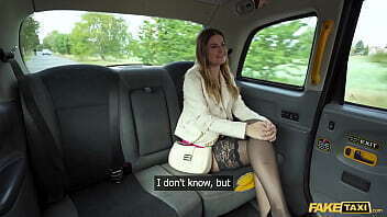 Fake Taxi Wife audition blowjob fast hard fuck sexy Euro wants dick riches