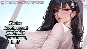 Strict Office Mistress &ndash_ Humiliation &amp_ Domination Workplace (femdom, boobjob, dirty talk)