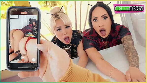 Babes Caught Stuck Fucked