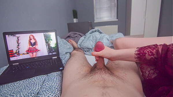 Stepmom Jerking Stepson Watching Nude Try-On Morning Reaction DestinationKat