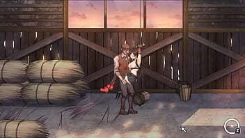 Cute lady with village Dark side fantasy hentai erotic game