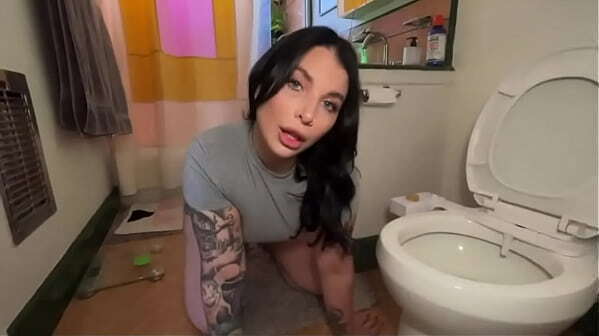 Lebelle Licks Toilet Like Filthy Whore Comments Encouraged
