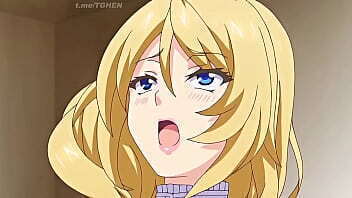 Аниме пацан дрючит гордою блондинку