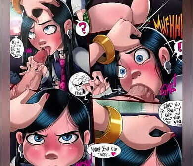 Mrs. Incredible (Helen Parr) Violet lesbian comic (Shadbase)