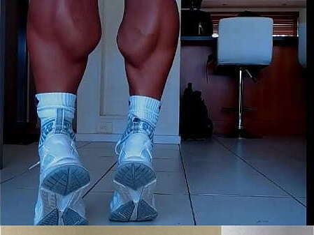 muscular calves