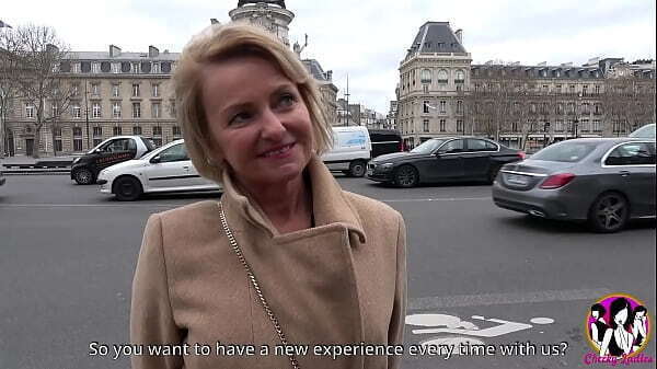 50yo blonde milf Cynthia having hardcore gangbang