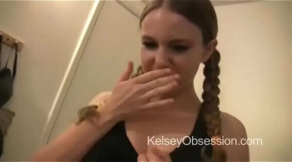 Kelsey Obsession Licking Body Sweat After Workout