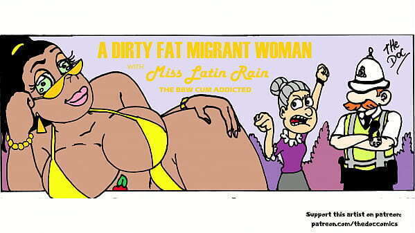 dirty migrant woman