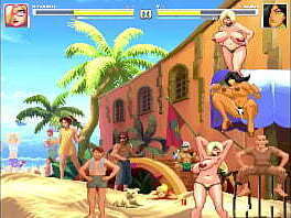 Kyouko Vs Farah on a beach somewhere