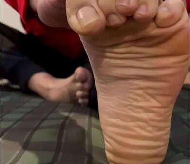 doing yoga with soles view