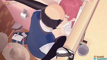 Teacher Fucks Teen Student Toilet Break Time!