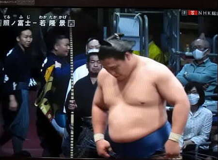 テルやんVS若隆景　2021年11月15日＃八百長