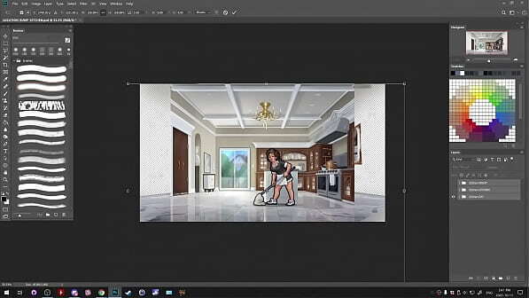 Stream Picarto DarkCookie Summertime Saga (2021.10.11)