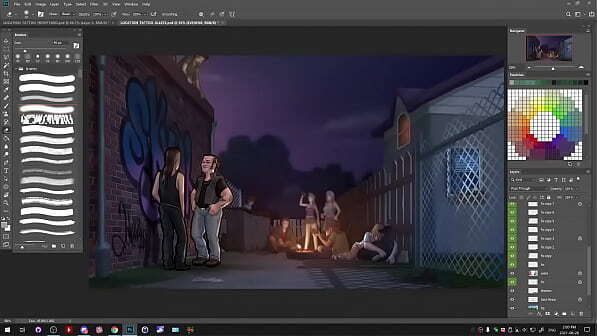 Stream Picarto DarkCookie Summertime Saga (2021.08.26)