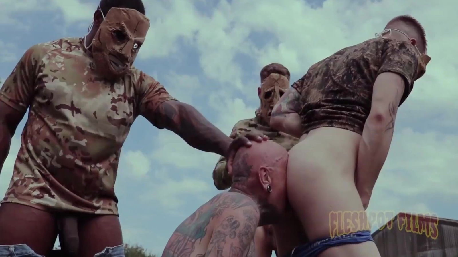 Their Asses Pound Hard With Master Aaron, Dave Master Dave