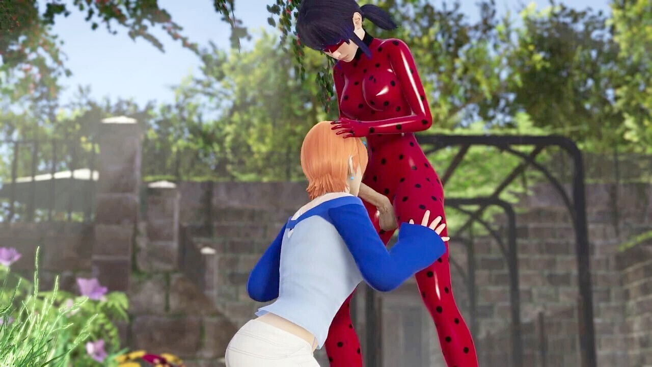 Futanari Ladybug gets with redhead Gwen Tennyson