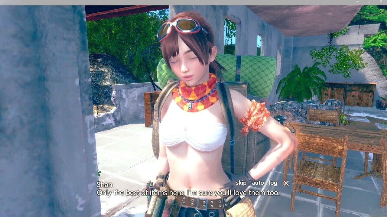 Cherry Santa goes wild desert island this hentai adventure