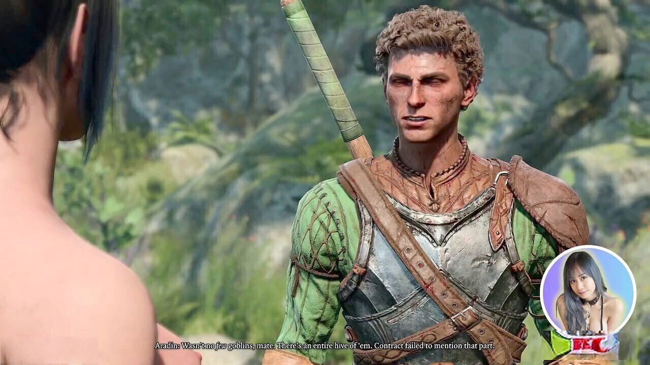 Elixir_elf gaming fantasy with shadowheart girl-on-girl action