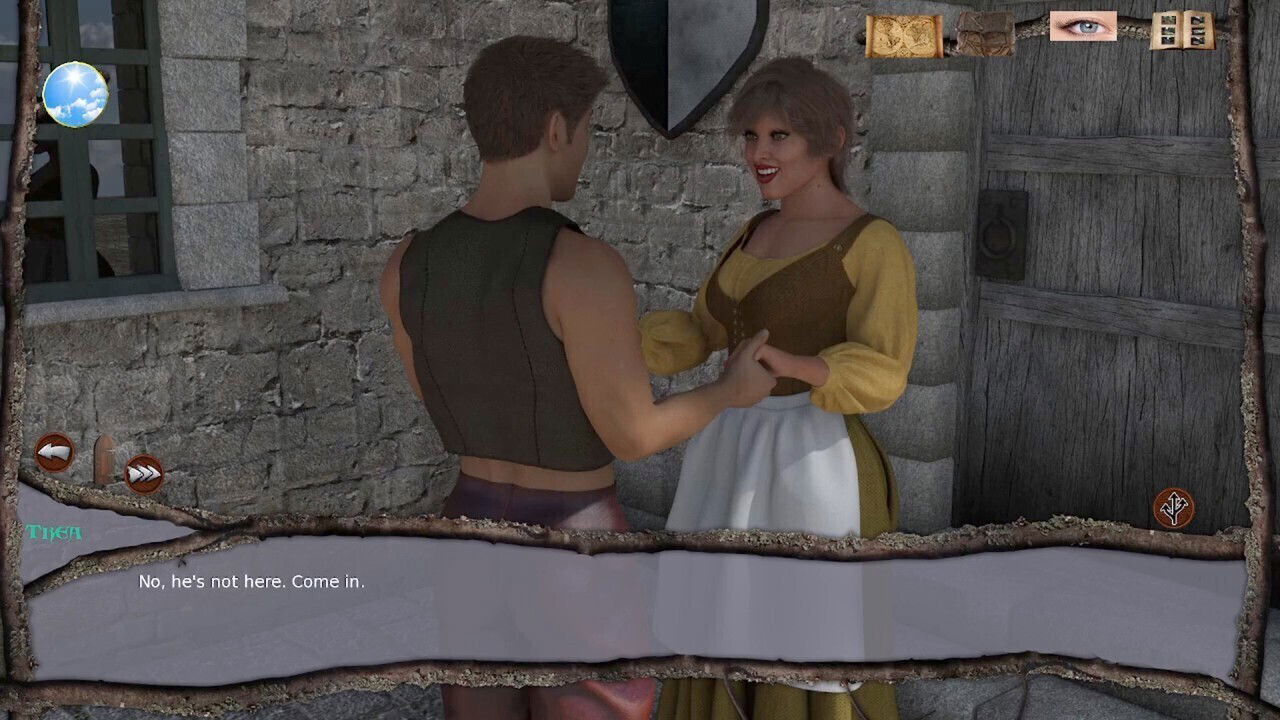 Medieval fantasy porn game featuring Teller wild hentai adventure