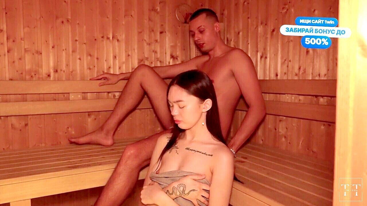 Japanese body sauna super horny