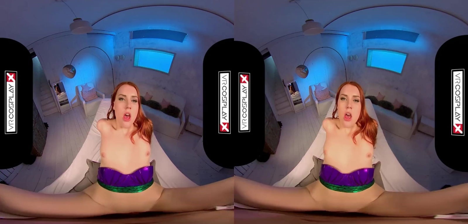 Virtual Reality Little Mermaid Gets Legs Back After Blowjob
