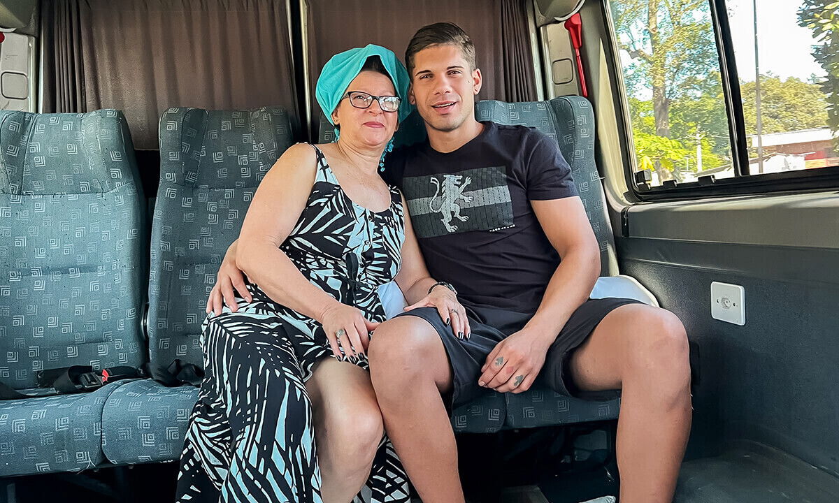 Lusty Granny Picked Fucking