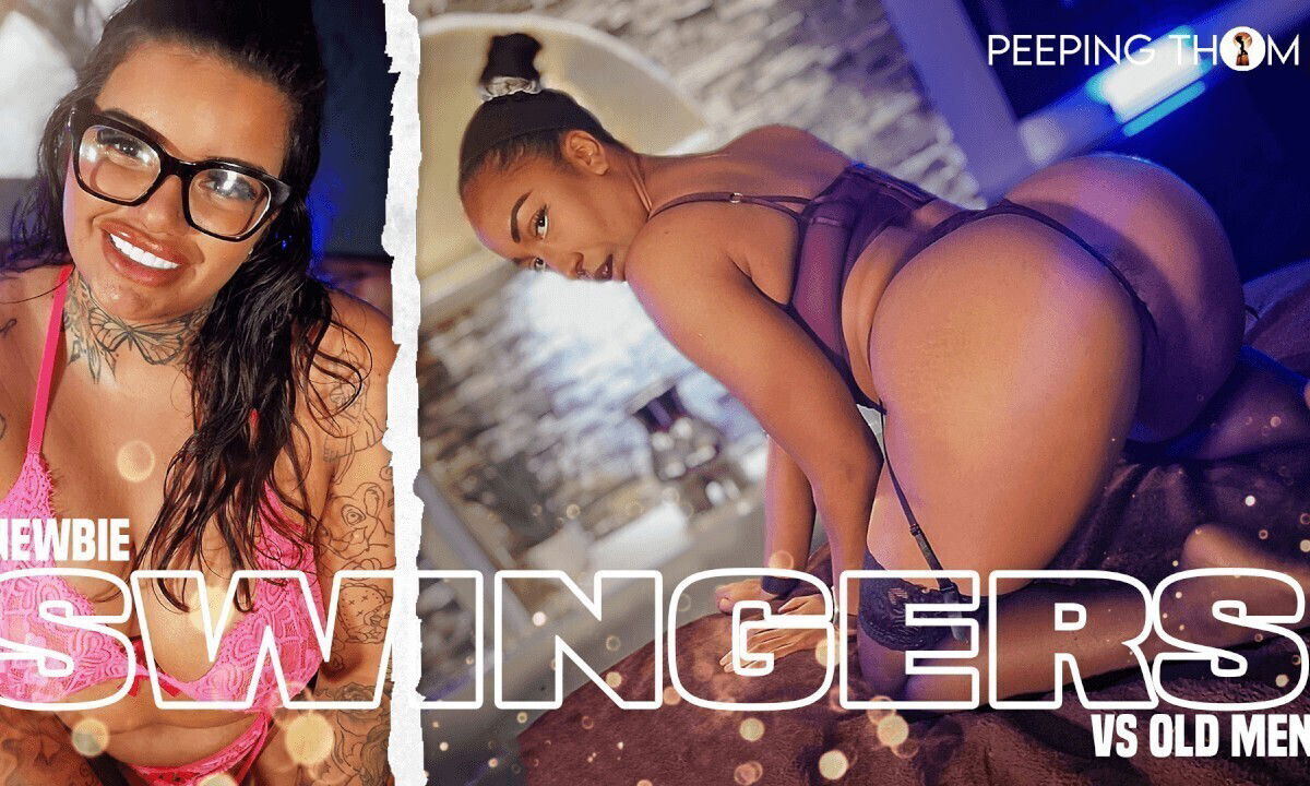 Interacial Swingers With Dirty Old Men - Dinky And Bambii