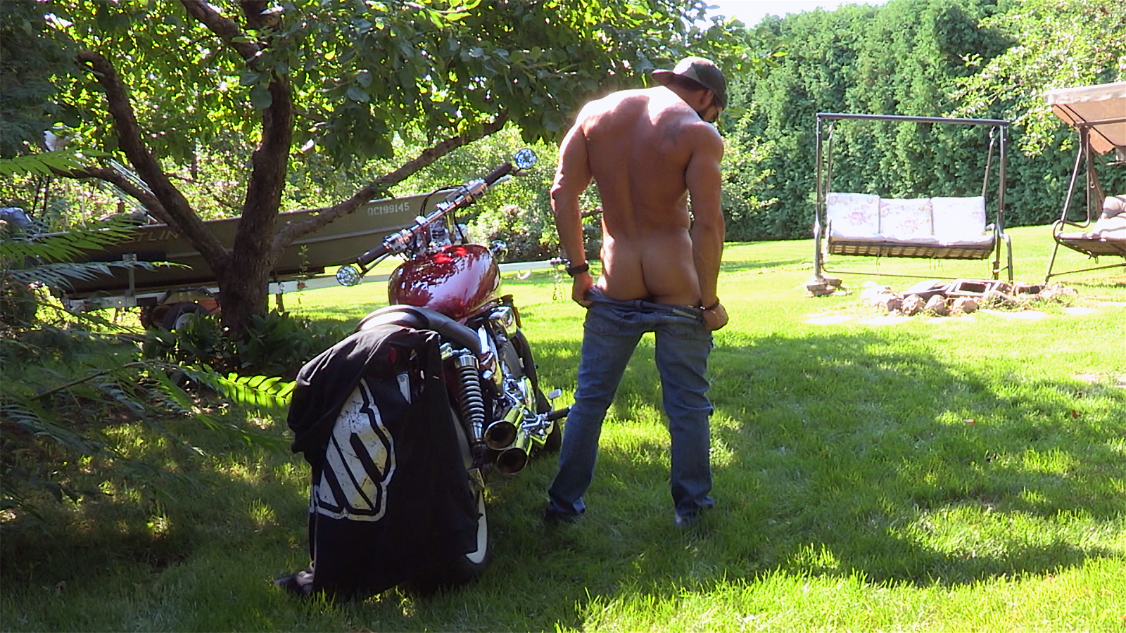 Zack's Motorbike - Raw & BTS, Scene #01