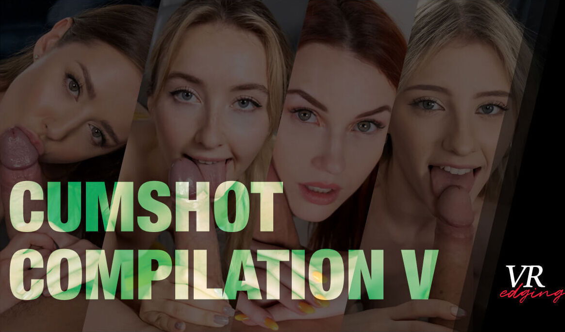 Cumshot Compilation V in Sitting Position - VRedging