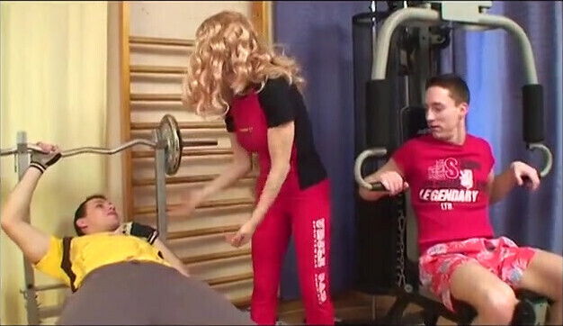 Slutty MILF Screwed Boys