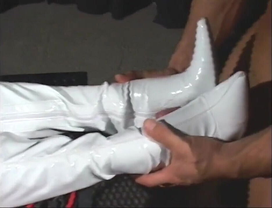 Fantastic MILF Tied Gagged with Ball Fucked Feet