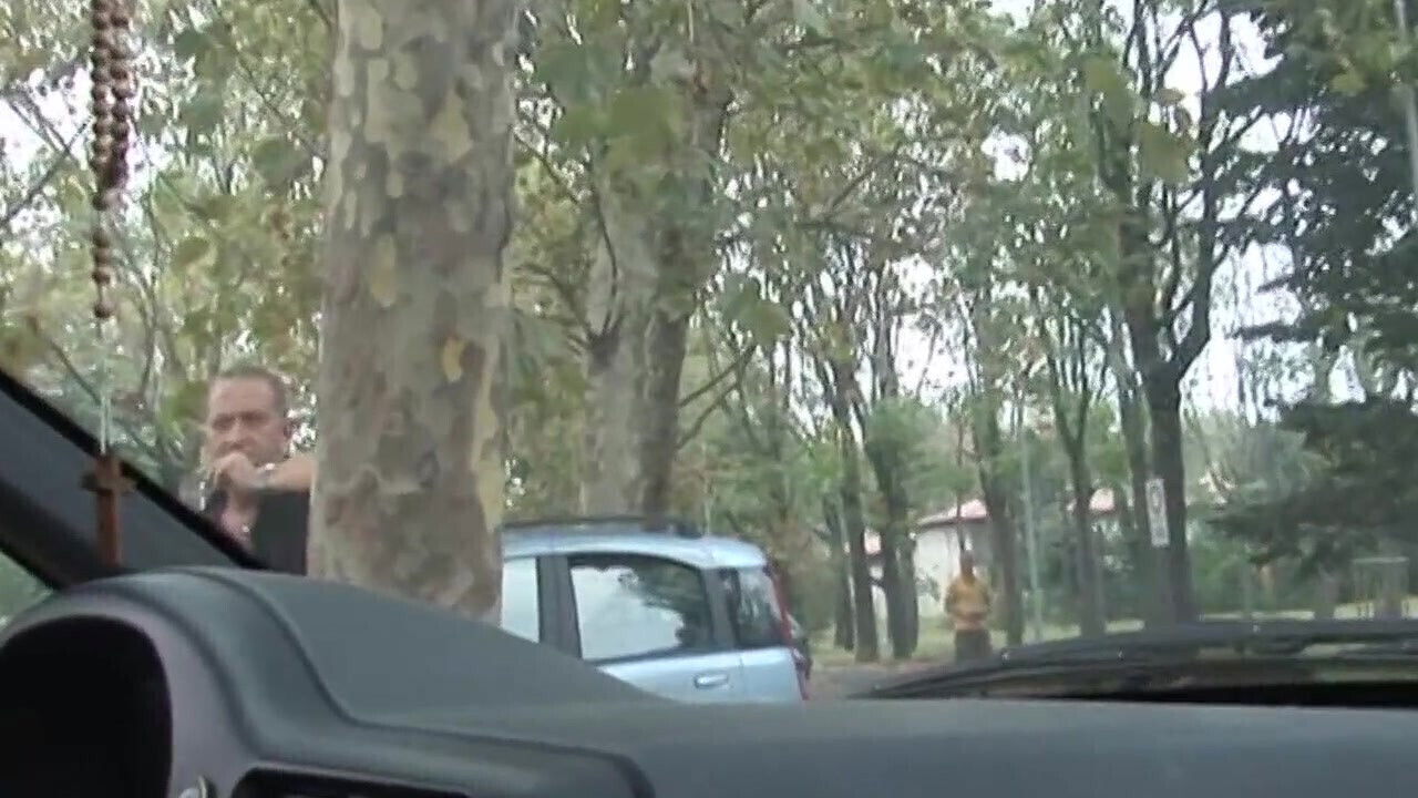 brunette black stockings picked park