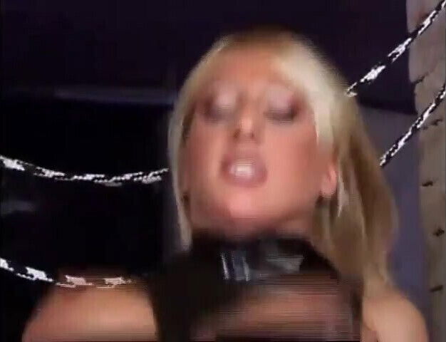 blonde milf loves submissive latex session