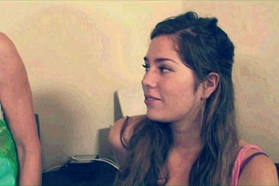 MILF Made Young Girl with Hairy Pussy Play with Double Dildo