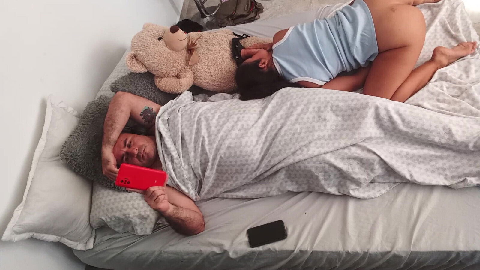 masturbate front horny stepfather make video.