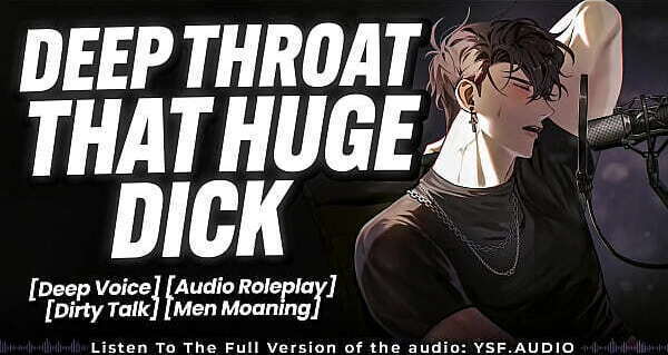 (DIRTY TALK AUDIO) Rough Boyfriend Throat Fucking, Face Slapping Worship.
