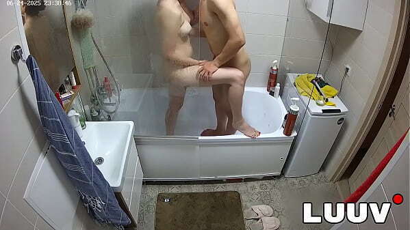 LUUV. Real couple Foxy Esteban film their exciting debut video reality show shower