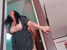 alexbradomxxx fucks his stepmother while the cuckold is in the shower