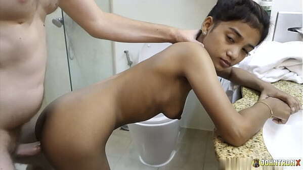 JohnTronX Thai fucked front mirrors toilet